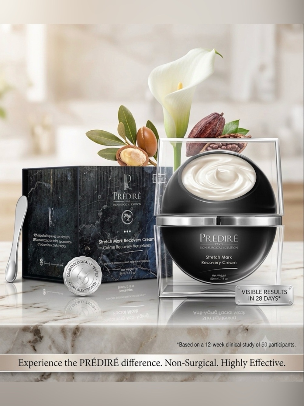 Predire Black Stretch Mark Erasing Recovery Cream ~ Retails $1600